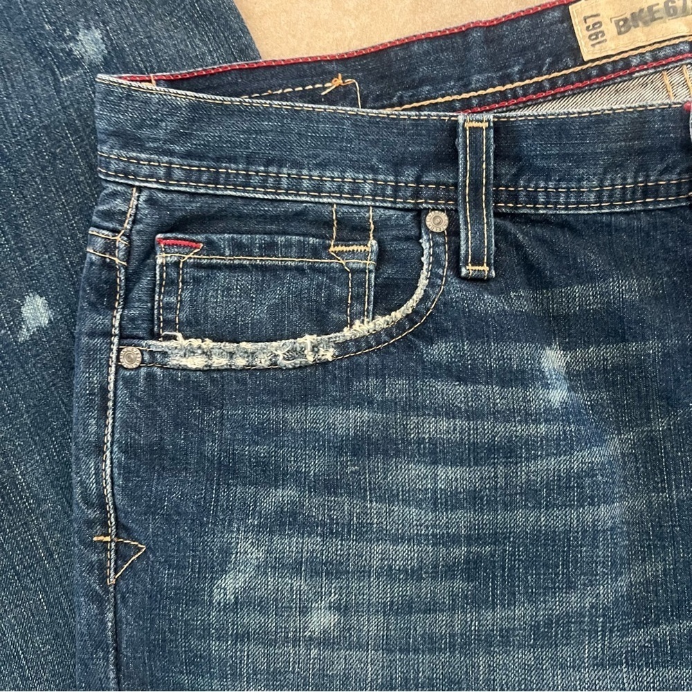 Vintage Buckle BKE 67 Jeans Mens Size 36x33 Medium Wash Boot Tyler Flare Y2K - Picture 4 of 14